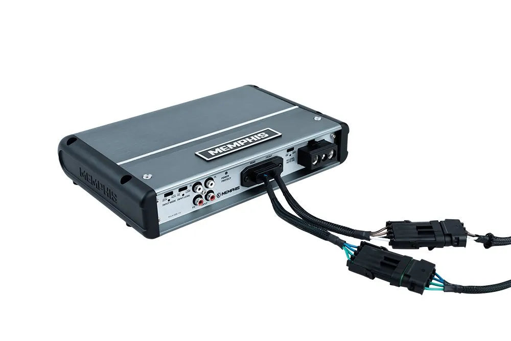 Memphis MM500.4V Marine 4 Channel Amp 125W x 4 at 2 Ohm