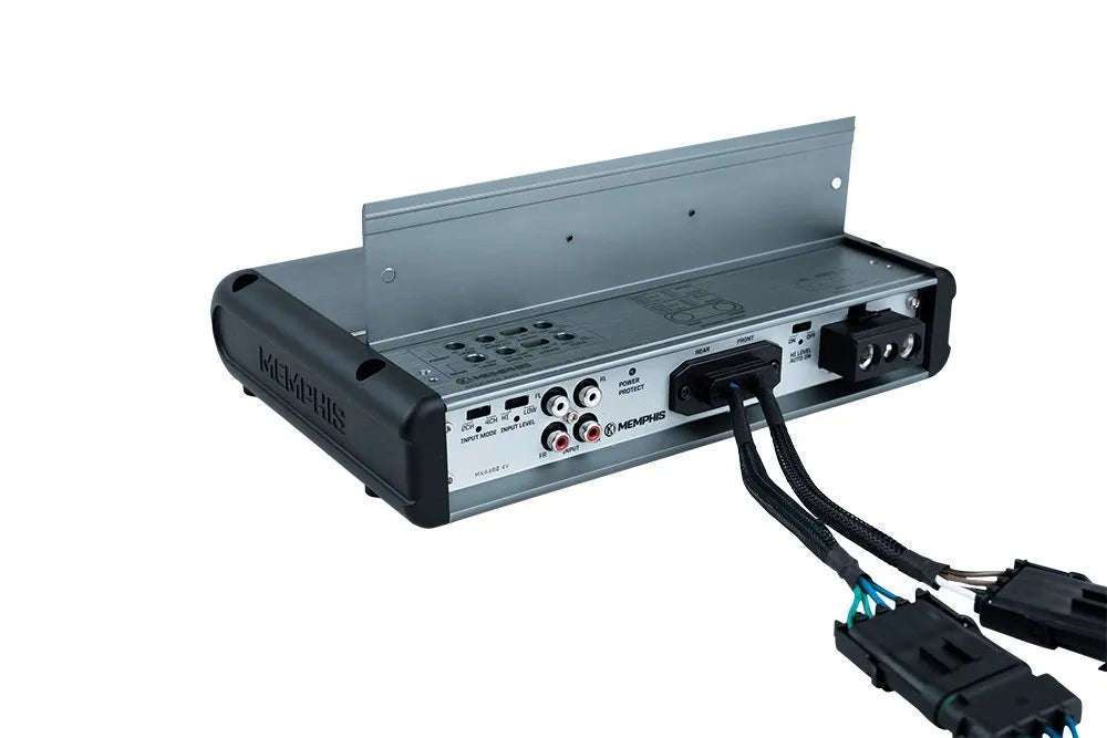 Memphis MM500.4V Marine 4 Channel Amp 125W x 4 at 2 Ohm