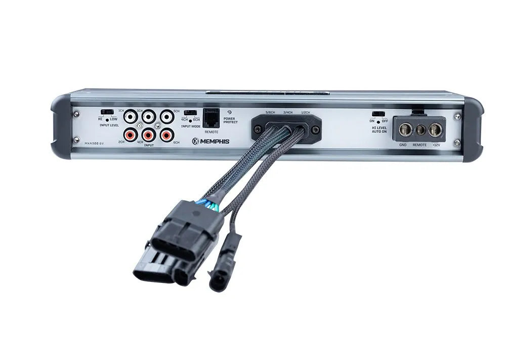Memphis MM900.6V Marine 6 Channel Amp 100x4 & 250x2 at 2 Ohm