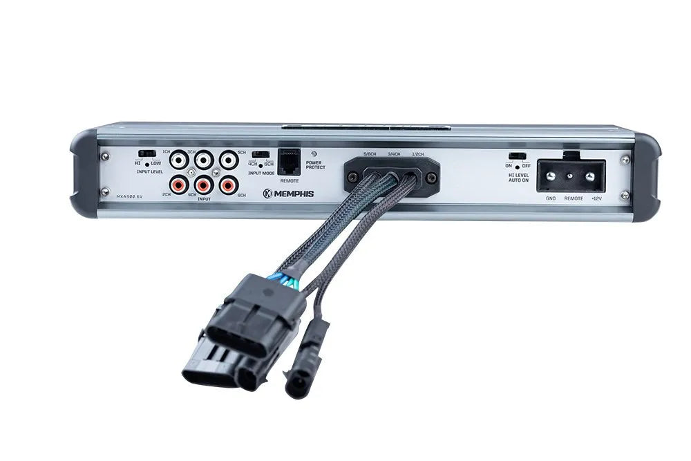 Memphis MM900.6V Marine 6 Channel Amp 100x4 & 250x2 at 2 Ohm
