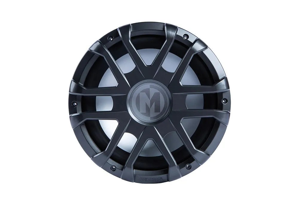 Memphis MM1024 10" Marine Woofer, 300W 2 or 4 Ohm with LED and Grey Grille