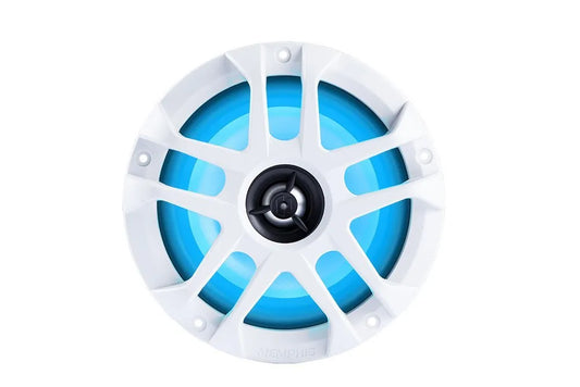 Memphis MXA60L Marine 6.5" 2-Way Speaker B&W Grilles with RGB LED