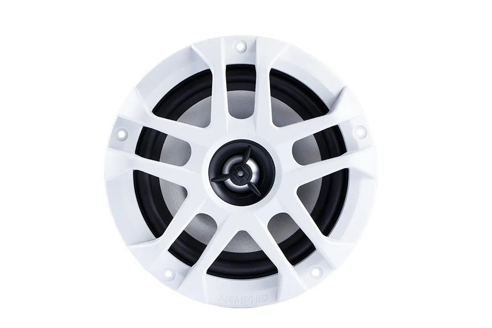 Memphis MXA60L Marine 6.5" 2-Way Speaker B&W Grilles with RGB LED