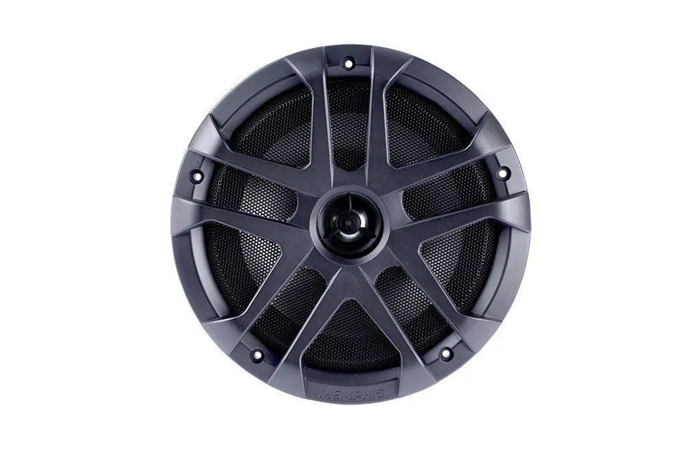 Memphis MXA80L Marine 8" Speaker 2-Way B&W Grilles with RGB LED
