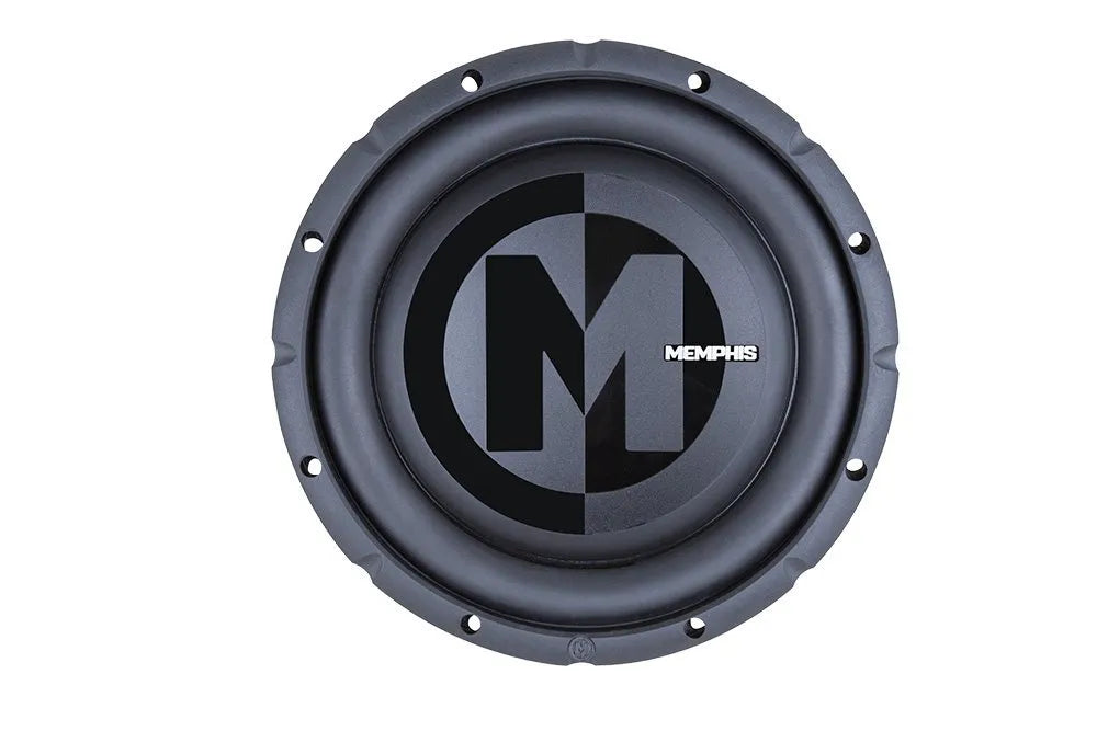 Memphis PRXS1024 Power Reference 10" Shallow Mount Subwoofer – 350W RMS, Selectable 2Ω/4Ω