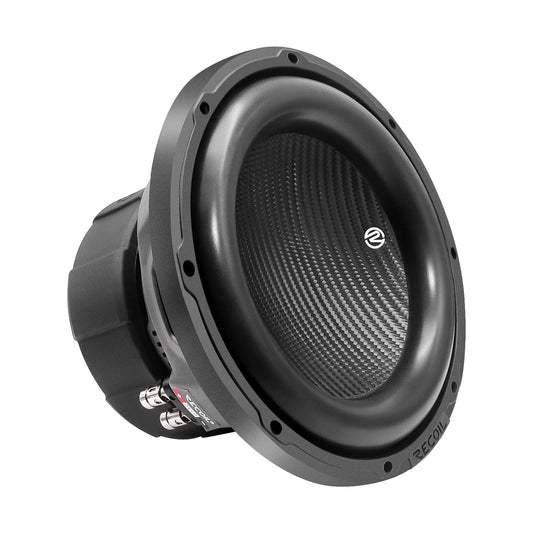 Recoil PW10D2 Echo Pro 10" Subwoofer – 1200W Peak, Dual 2-Ohm - Recoil 10" woofer