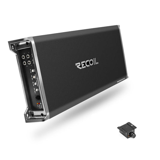 Recoil RED2500.1 5000W Class-D Mono-Block Subwoofer Amplifier – 1Ω Stable - Recoil Amplifier