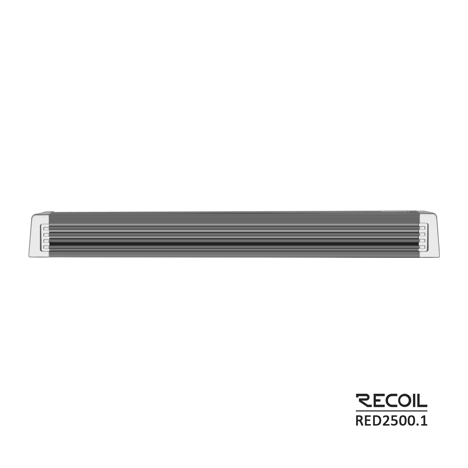 Recoil RED2500.1 5000W Class-D Mono-Block Subwoofer Amplifier – 1Ω Stable - Recoil Amplifier slim