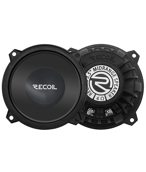 Recoil RMS35 Premium 3.5" Midrange Component Speaker – Neodymium Magnet - Recoil Speakers