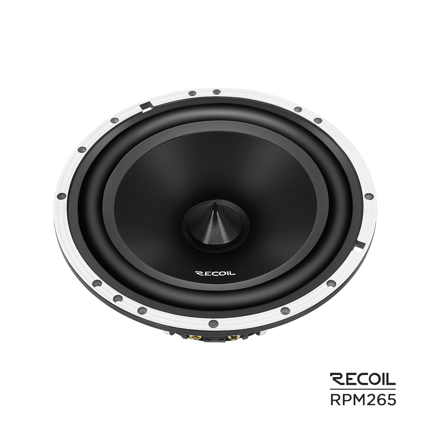 Recoil RPM265 Echo Pro 6.5" 2-Way Component Speakers – 120W Car Audio - Recoil component system