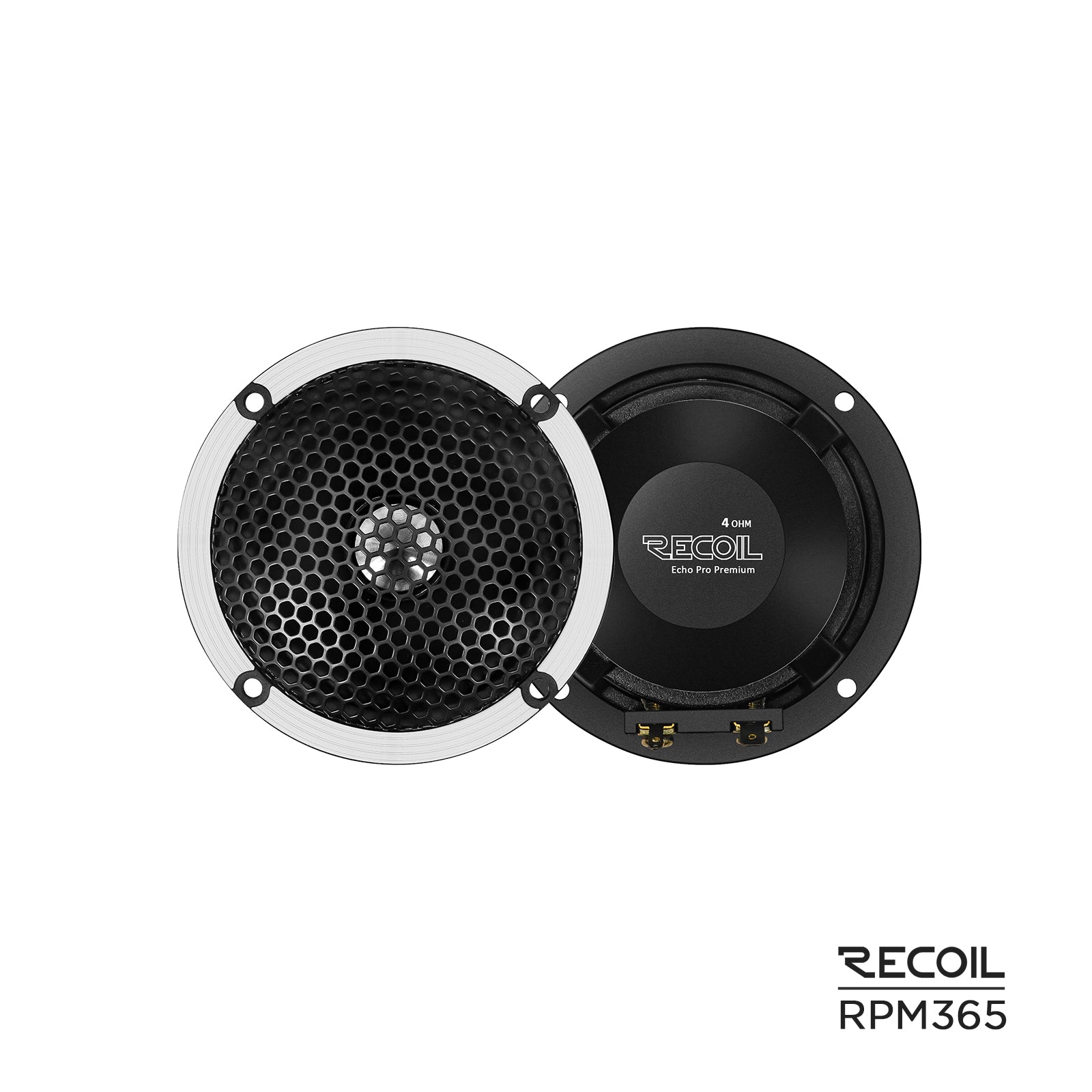 Recoil RPM365 6.5" 3-Way Component Speakers – Echo Pro 160W Car Audio - Recoil tweeters