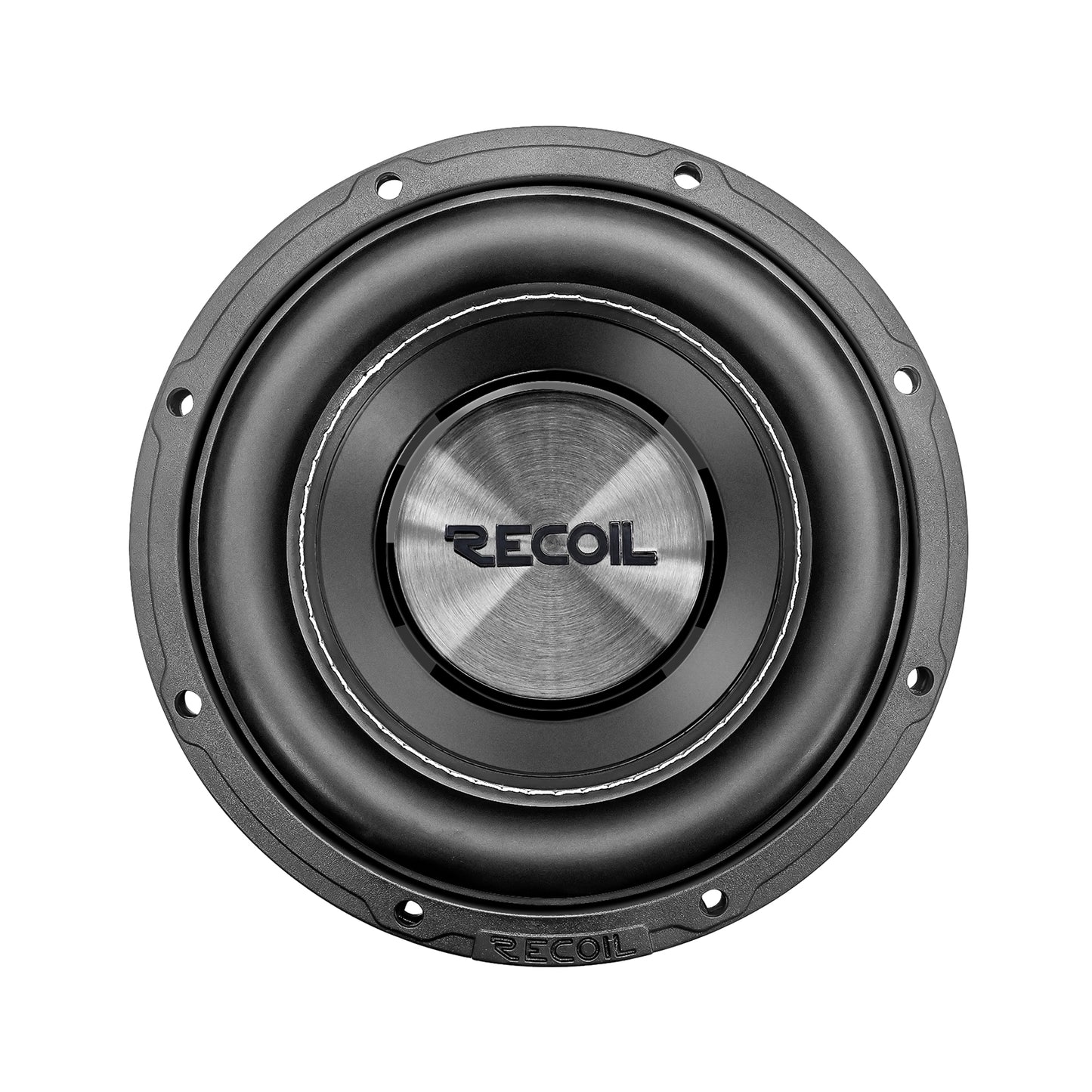 Recoil RW8D4 Echo Series 8" 400W Dual 4Ω Car Subwoofer – High Temp Voice Coil - Recoil Subwoofer
