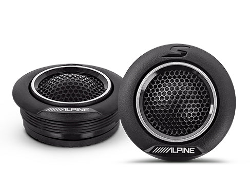 Alpine S2-S10TW 1" Hi-Res Component Tweeter – 80W RMS / 240W Peak - Alpine tweeters