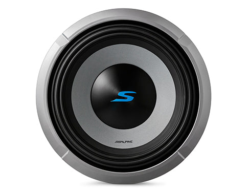 Alpine S2-W10D4 10" Dual Voice Coil Subwoofer – 600W RMS / 1800W Peak - Alpine 10" woofers - single view