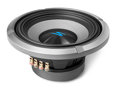 Alpine S2-W10D4 10" Dual Voice Coil Subwoofer – 600W RMS / 1800W Peak - Alpine 10" woofers - side view