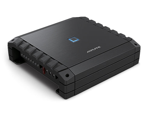 Alpine S2-A36F 4-Channel Hi-Res Class D Car Amplifier – 180W Bridged Power