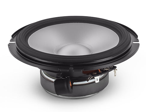 Alpine S2-S65C 6.5" Component Speakers – Hi-Res Audio Certified - Alpine 6.5" component speakers - side