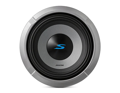 Alpine S2-W8D2 8" Dual Voice Coil Subwoofer – 300W RMS / 900W Peak - Alpine 8" woofers single view