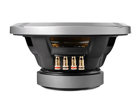 Alpine S2-W8D4 8" Dual Voice Coil Subwoofer – 300W RMS / 900W Peak - Alpine 8" woofer side