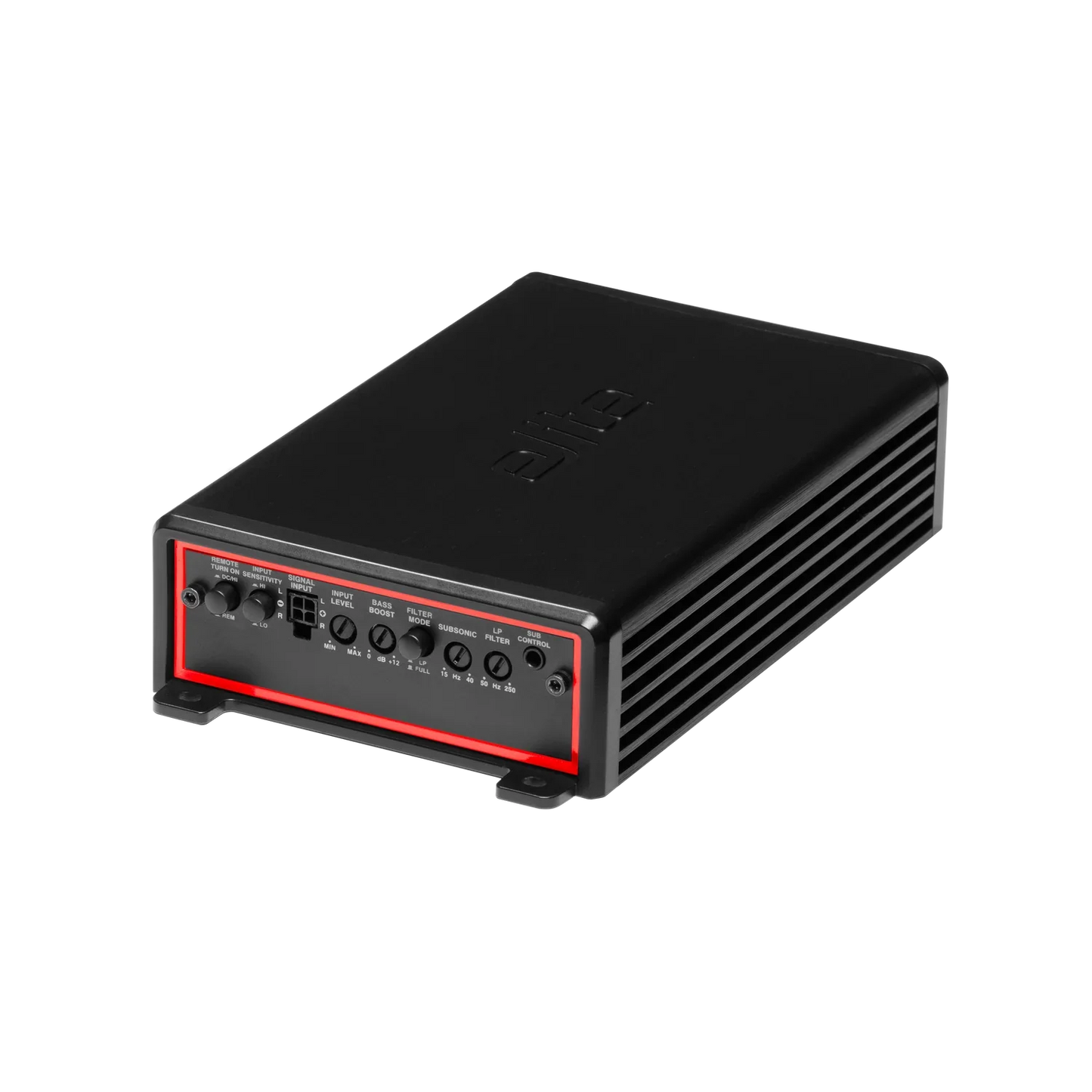 Elite BE400.1D 400W RMS Mono Class D Amplifier with Remote Subwoofer Level Control and LED Illuminated End Panels