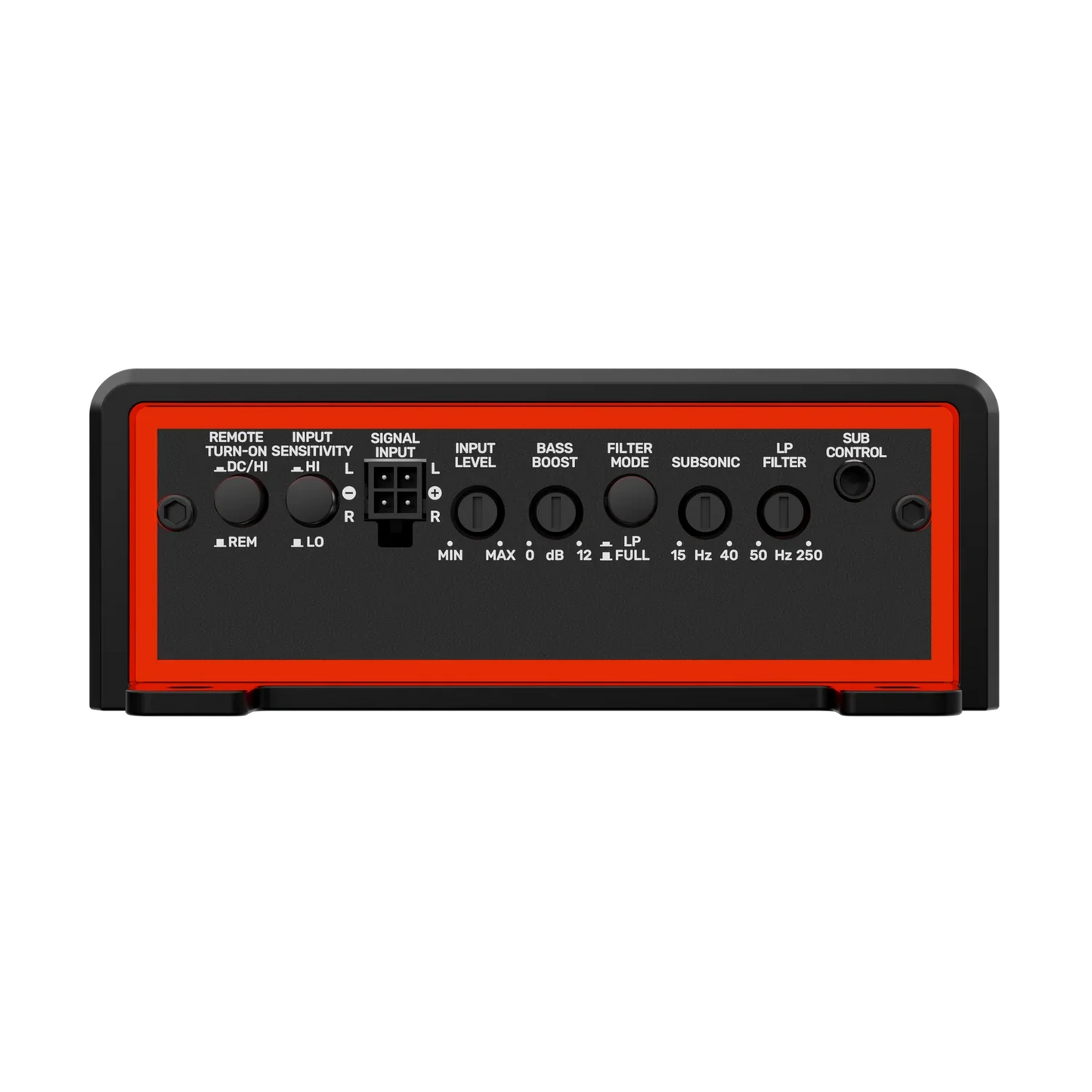 Elite BE600.1D 600W RMS Mono Class D Amplifier with Remote Subwoofer Level Control and LED Illuminated End Panels