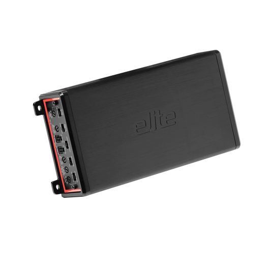 Elite BE600.4D 600W RMS 4 Channel Class D Full Range Amplifier with LED Illuminated End Panels