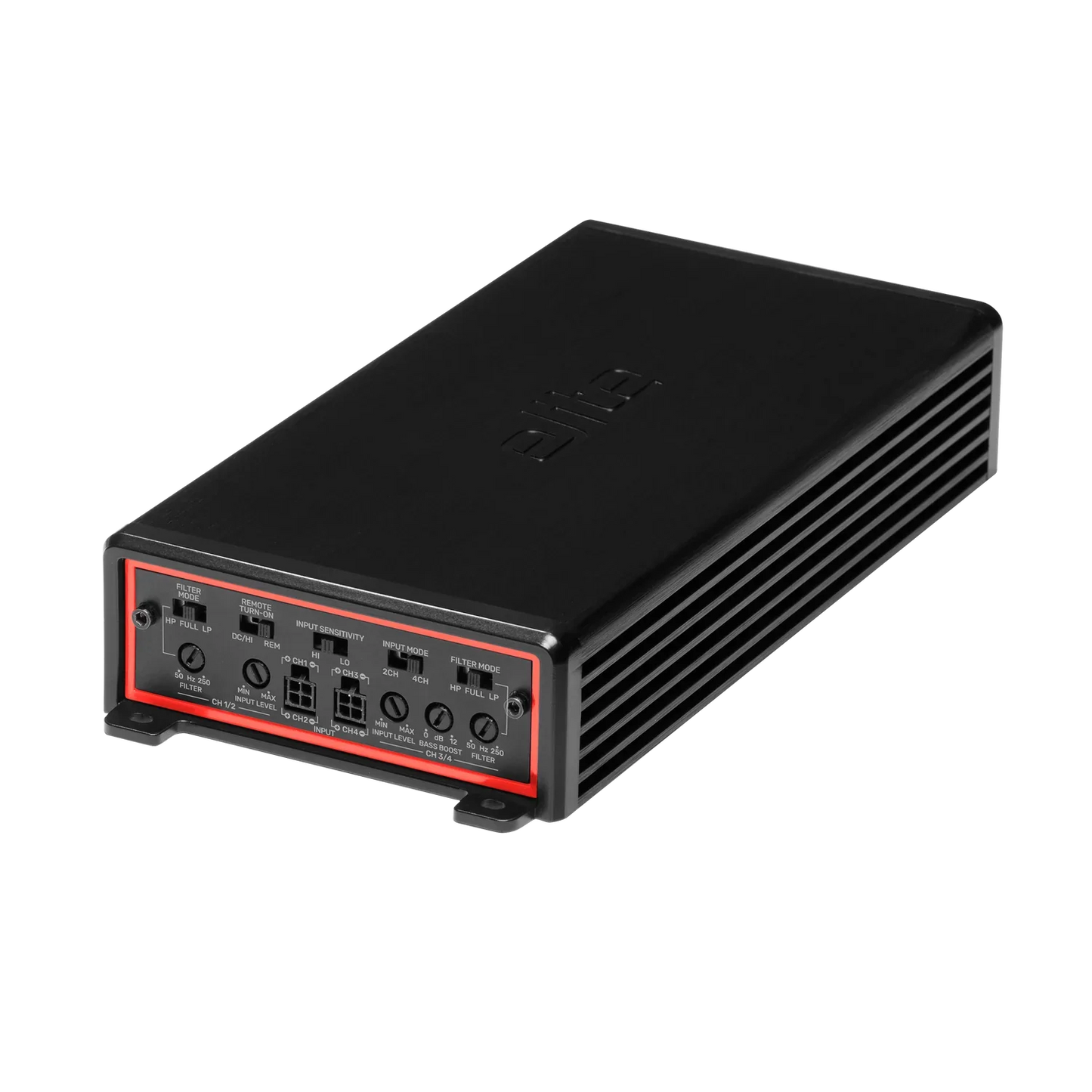 Elite BE600.4D 600W RMS 4 Channel Class D Full Range Amplifier with LED Illuminated End Panels