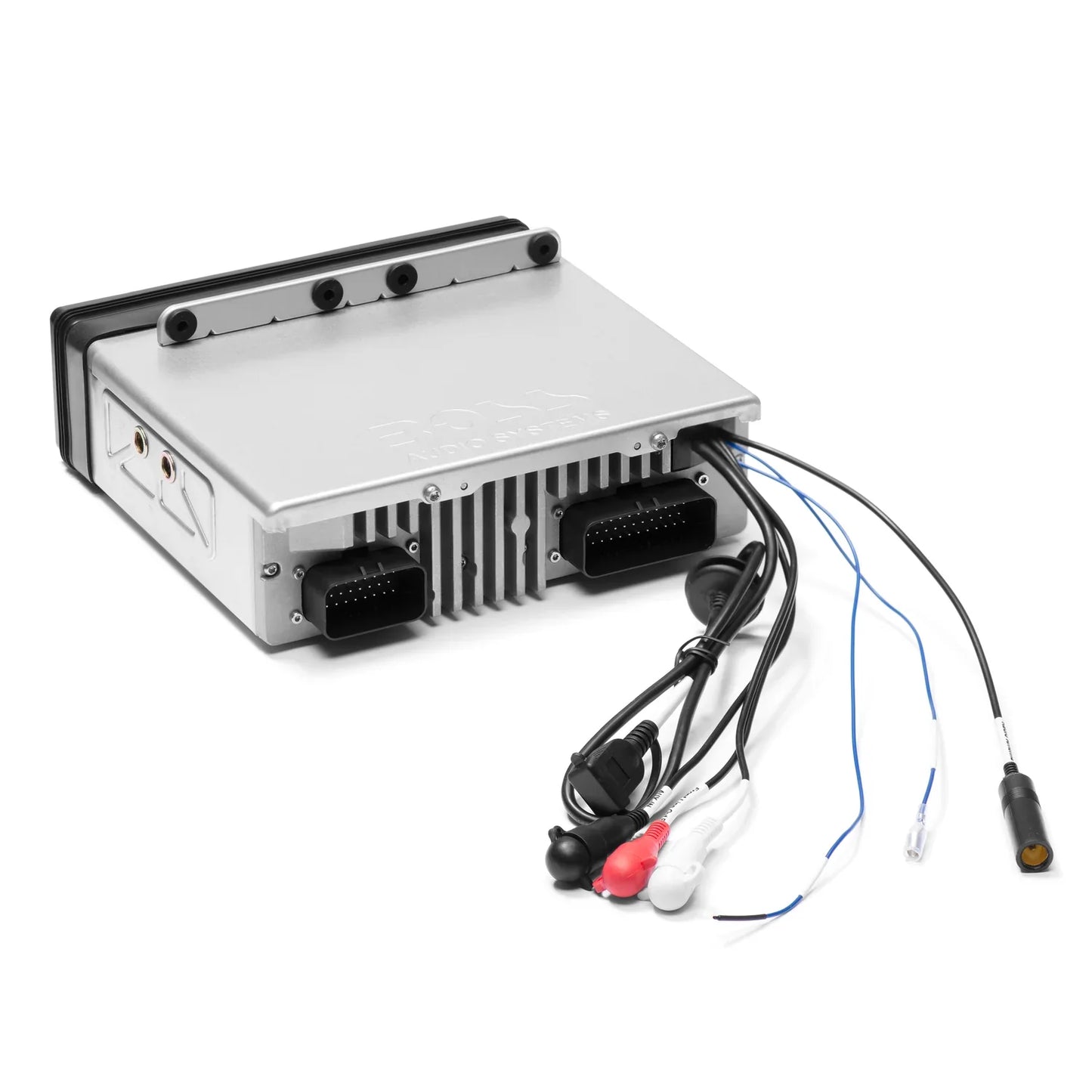Elite BEHDIN98 Harley Davidson Amplified Bluetooth Receiver – Directly Fits 1998-2013 Electra Glide & Road Glide, 3” Monochrome LCD, IPX6 Weatherproof Panel & IPX4 Chassis
