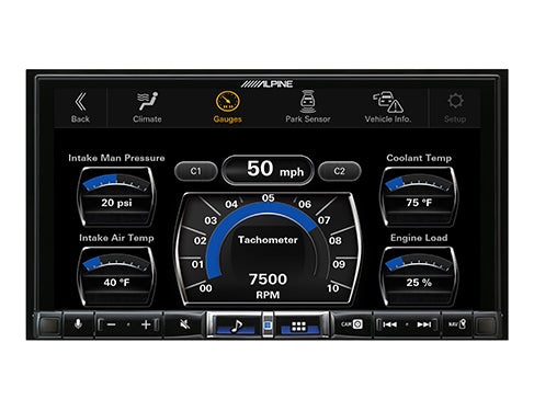 Alpine iLX-507 7" HD Double-DIN Receiver – Wireless CarPlay & Android Auto Alpine Head Unit