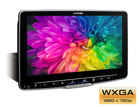 Alpine iLX-F509 9" Floating HD Touchscreen Receiver – Wireless CarPlay & Android Auto Alpine Head Unit