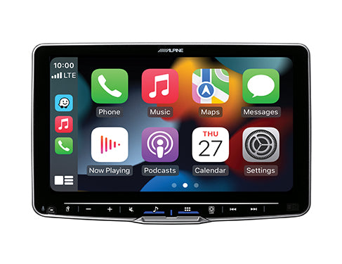 Alpine iLX-F509 9" Floating HD Touchscreen Receiver – Wireless CarPlay & Android Auto Alpine Receiver