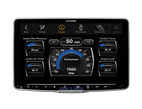 Alpine iLX-F509 9" Floating HD Touchscreen Receiver – Wireless CarPlay & Android Auto Alpine Car Radio