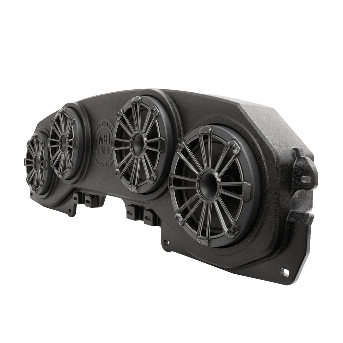 MB Quart -  MBQJ-48HRGB Jeep® Wrangler (JL) / Gladiator (JT) Tuned Rear Soundbar - 8 Inch" Compression Horn Speakers, Enclosure
