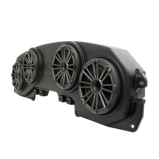 MB Quart -  MBQJ-48HRGB Jeep® Wrangler (JL) / Gladiator (JT) Tuned Rear Soundbar - 8 Inch" Compression Horn Speakers, Enclosure