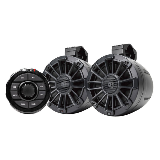 UNI6.1R 160 Watt Universal UTV Tuned System - complete speaker system