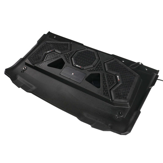 MB Quart - MBQRG2-S6R 500 Watt 6 Speaker Polaris RANGER Audio Roof with 3.5 Inch LCD Source Unit