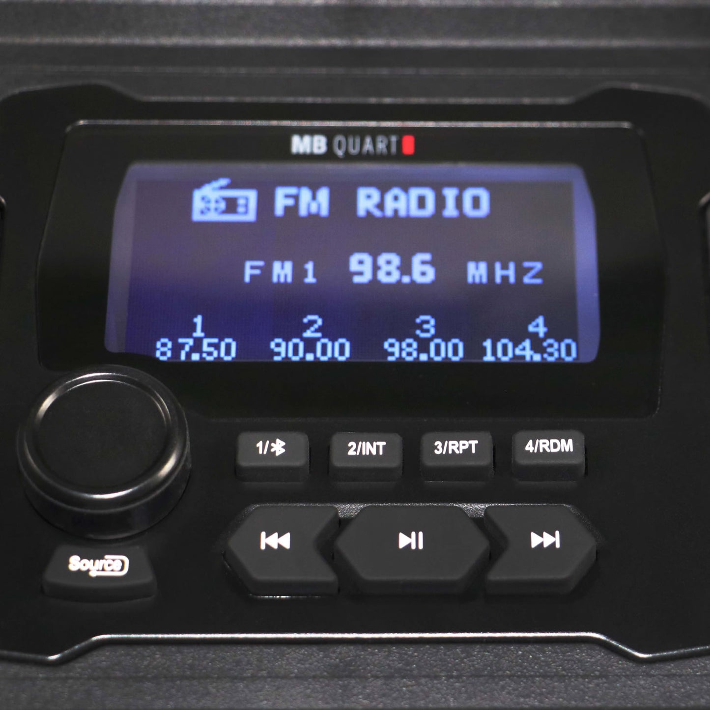 MBQRT2-S6R Polaris RZR Trail Audio Roof with 3.5 Inch LCD Source Unit - fm radio