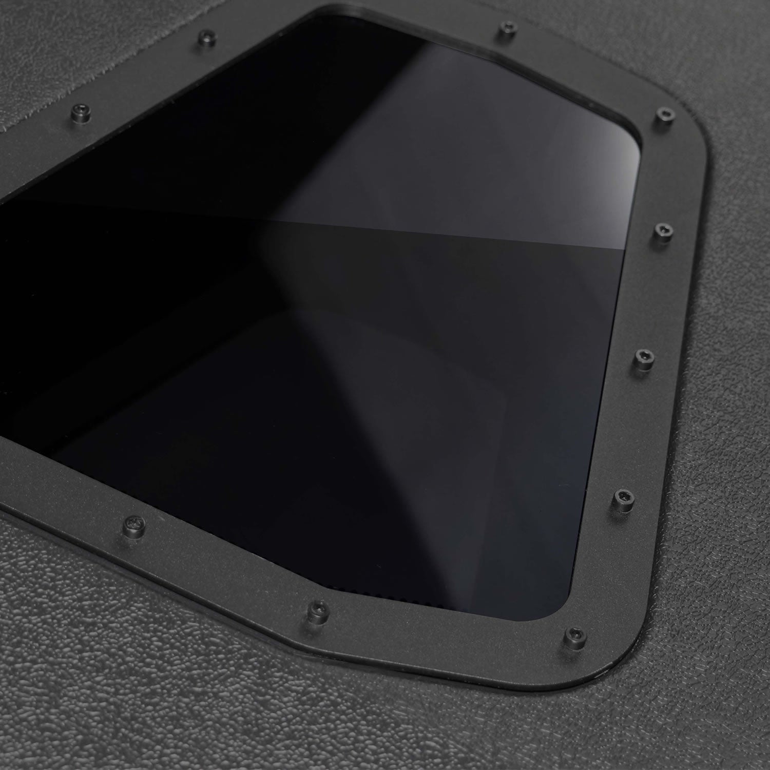 MBQRT2-S6R Polaris RZR Trail Audio Roof with 3.5 Inch LCD Source Unit - window