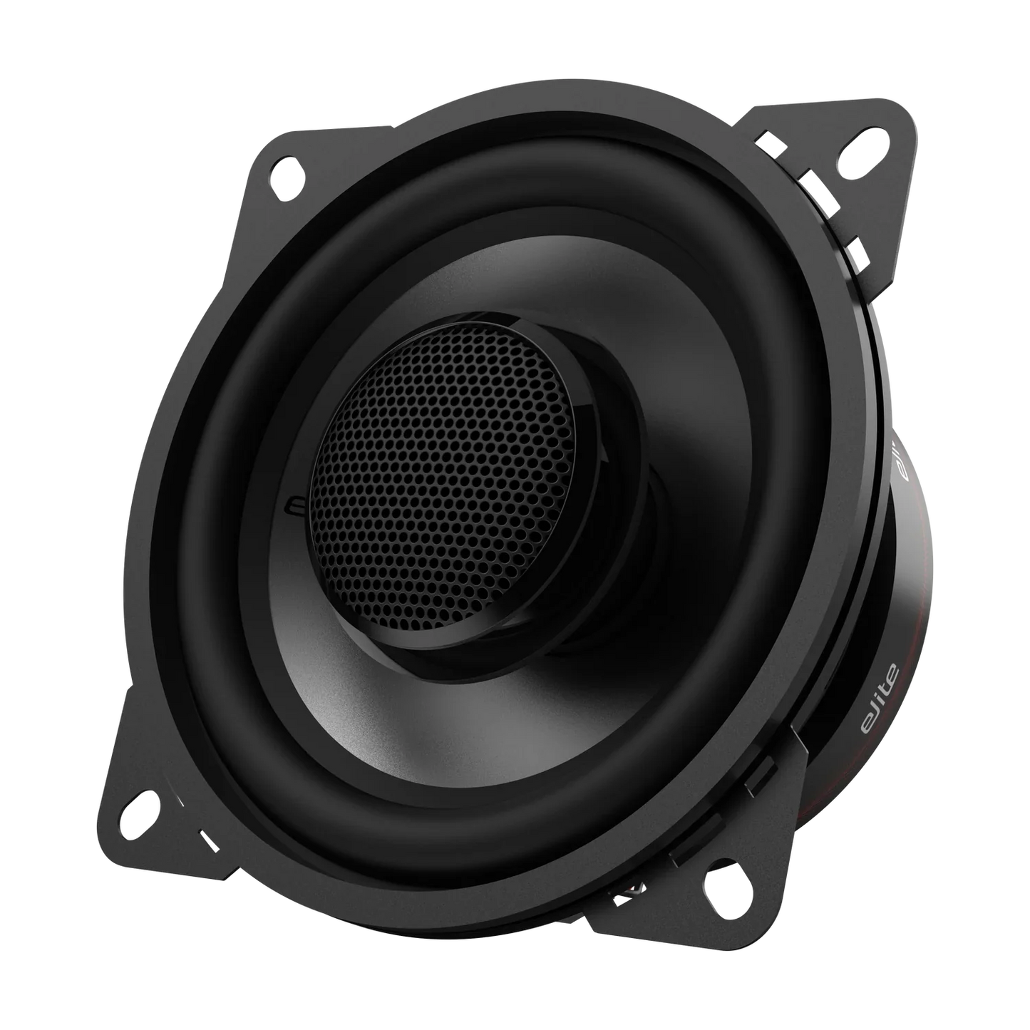 Elite BE452C 4.5" 2- Way Coaxial System, Rubber Surround, Paper Cone, Stamped Steel Basket, 1.1" (28 mm) Tweeter, Power Handling: 25W RMS