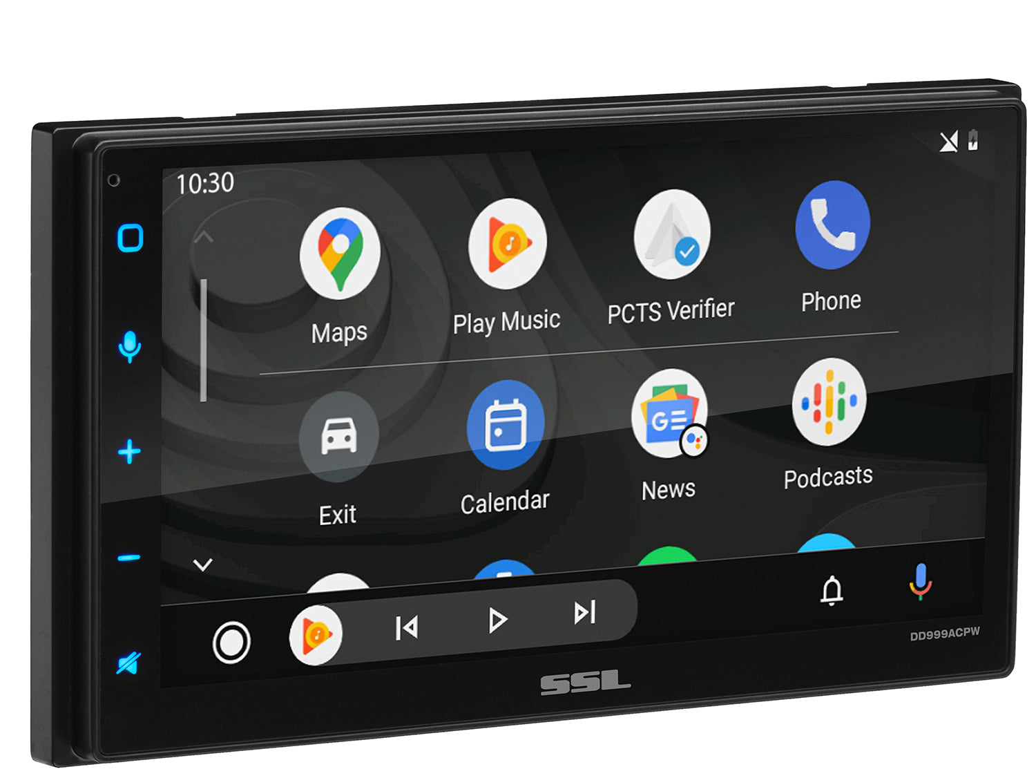 SSL DD999ACPW Double-DIN, Wireless/Wired Apple CarPlay & Android Auto