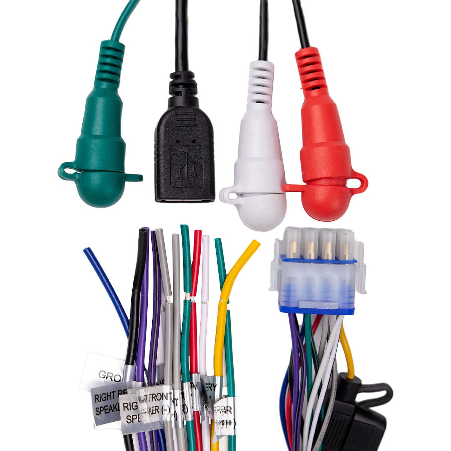 UNI6.1R 160 Watt Universal UTV Tuned System - cables